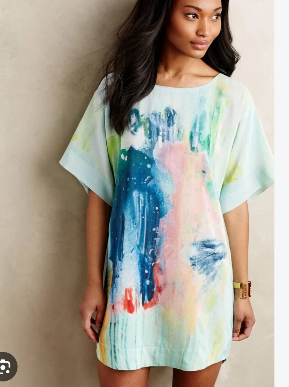 Maeve Sz Small Anthropologie Dress Silk